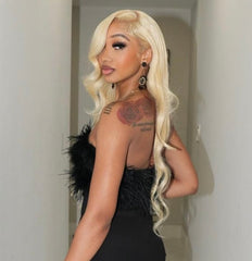 26’ Blonde 613 Lace Wig