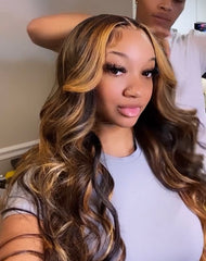 24' Honey Blonde Bodywave Wig