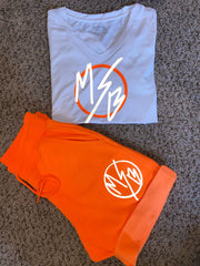 Orange Short and Tee Set